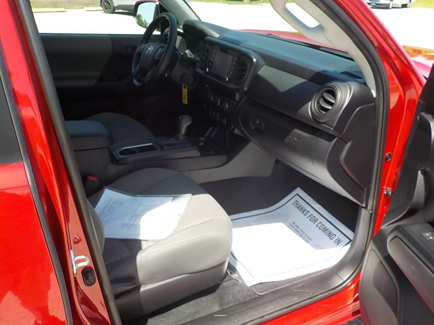 2021 Red Toyota Tacoma SR (3TYAX5GN2MT) with an 4 cyl engine, Automatic transmission, located at 1617 W Church Street, Livingston, TX, 77351, (936) 327-3600, 30.710995, -94.951157 - ONE OWNER!! LOCALLY OWNED!! LOW LOW MILES!! What else do I need to say!! - Photo#16